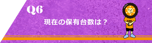 Q6. 現在の保有台数は？